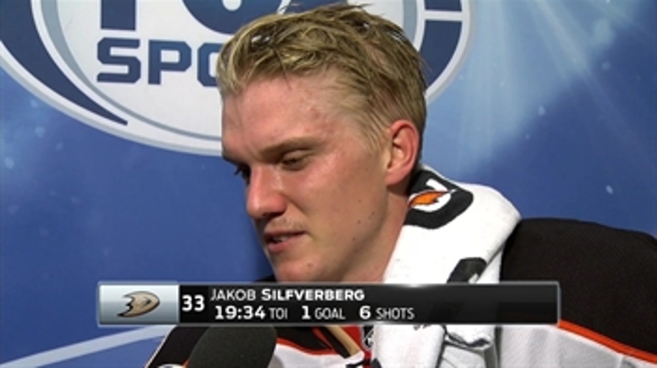 Jakob Silfverberg discusses first goal of season during Ducks' win (11/19)