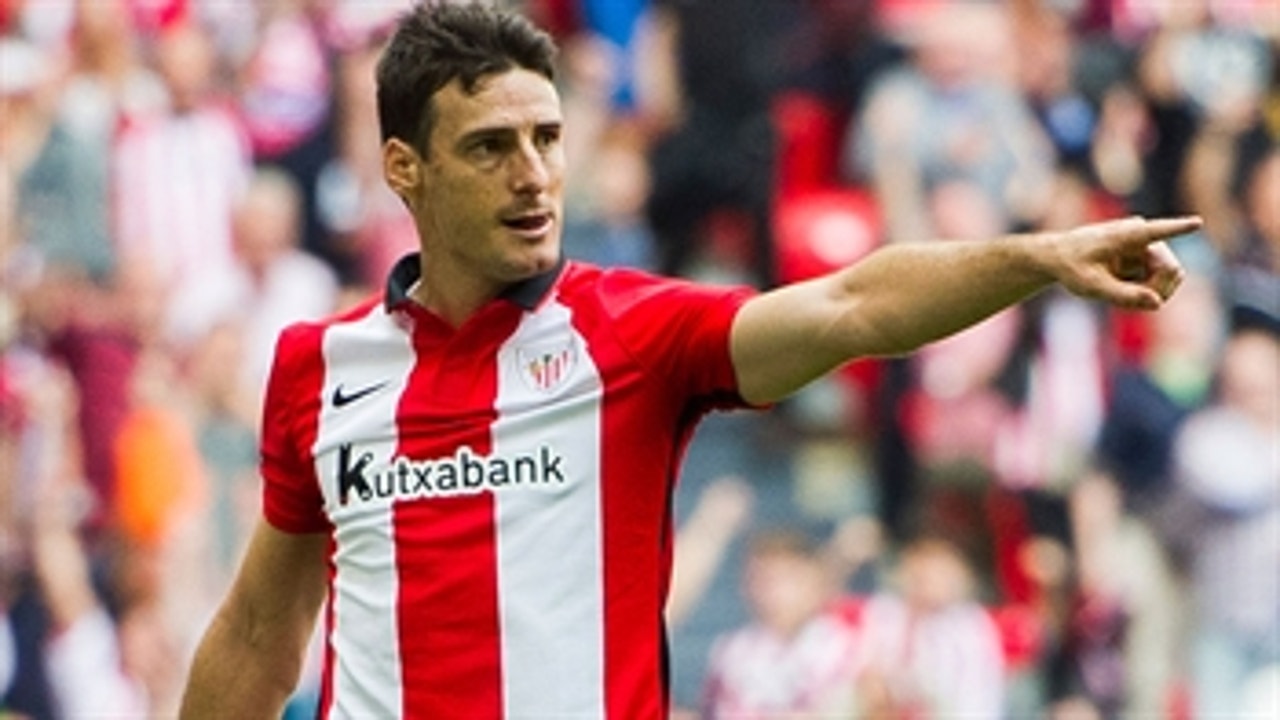 Aduriz second of the match gives Athletic Bilbao 2-1 lead - 2015-16 UEFA Europa League Highlights