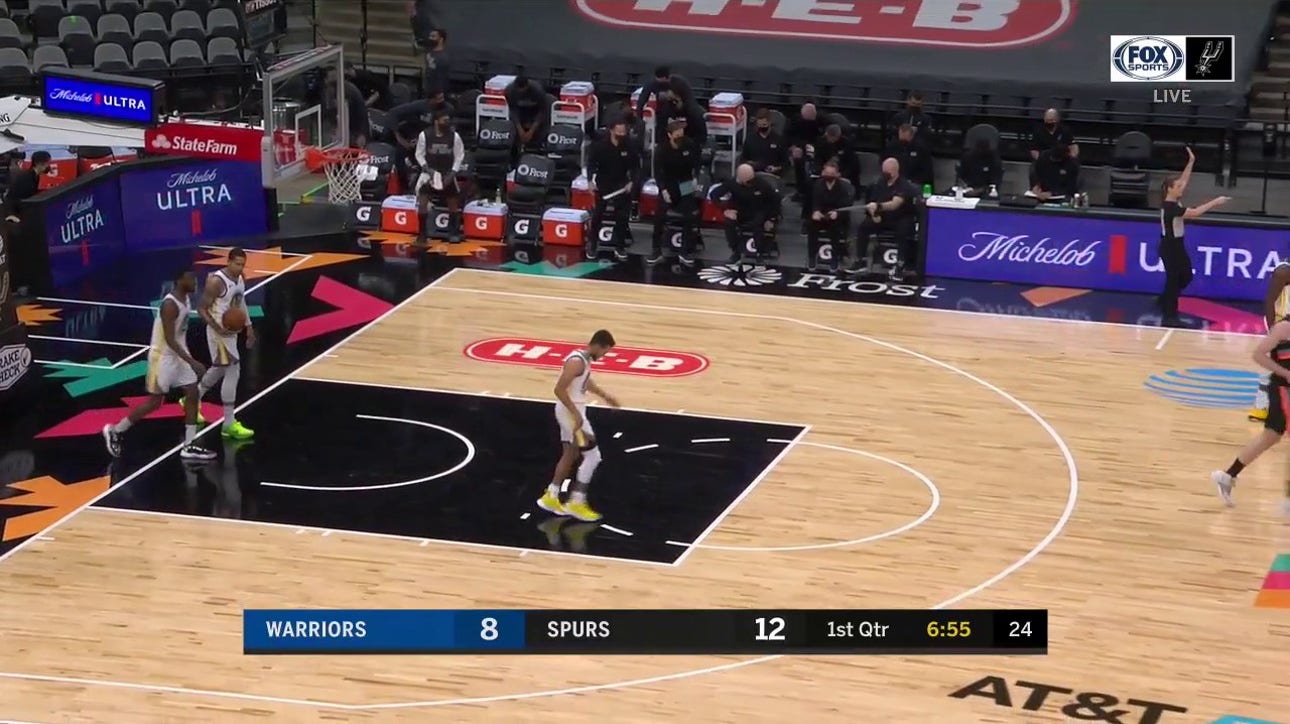 HIGHLIGHTS: Dejounte Murray Blows by Stephen Curry