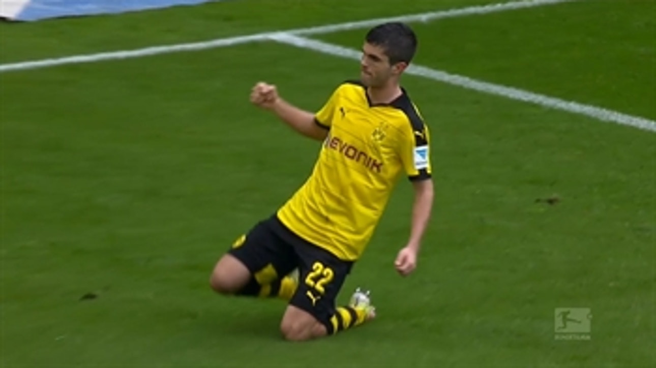 Teenage sensation Pulisic scores second Bundesliga goal