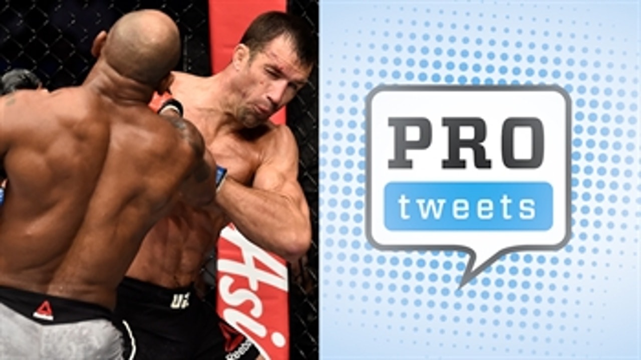 Pros weigh in on Yoel Romero's KO of Luke Rockhold ' PRO Tweets