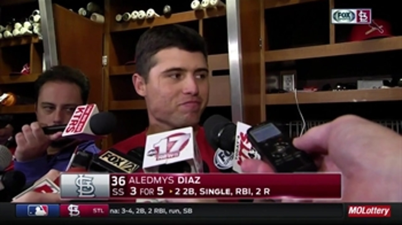 Aledmys Diaz is on fire