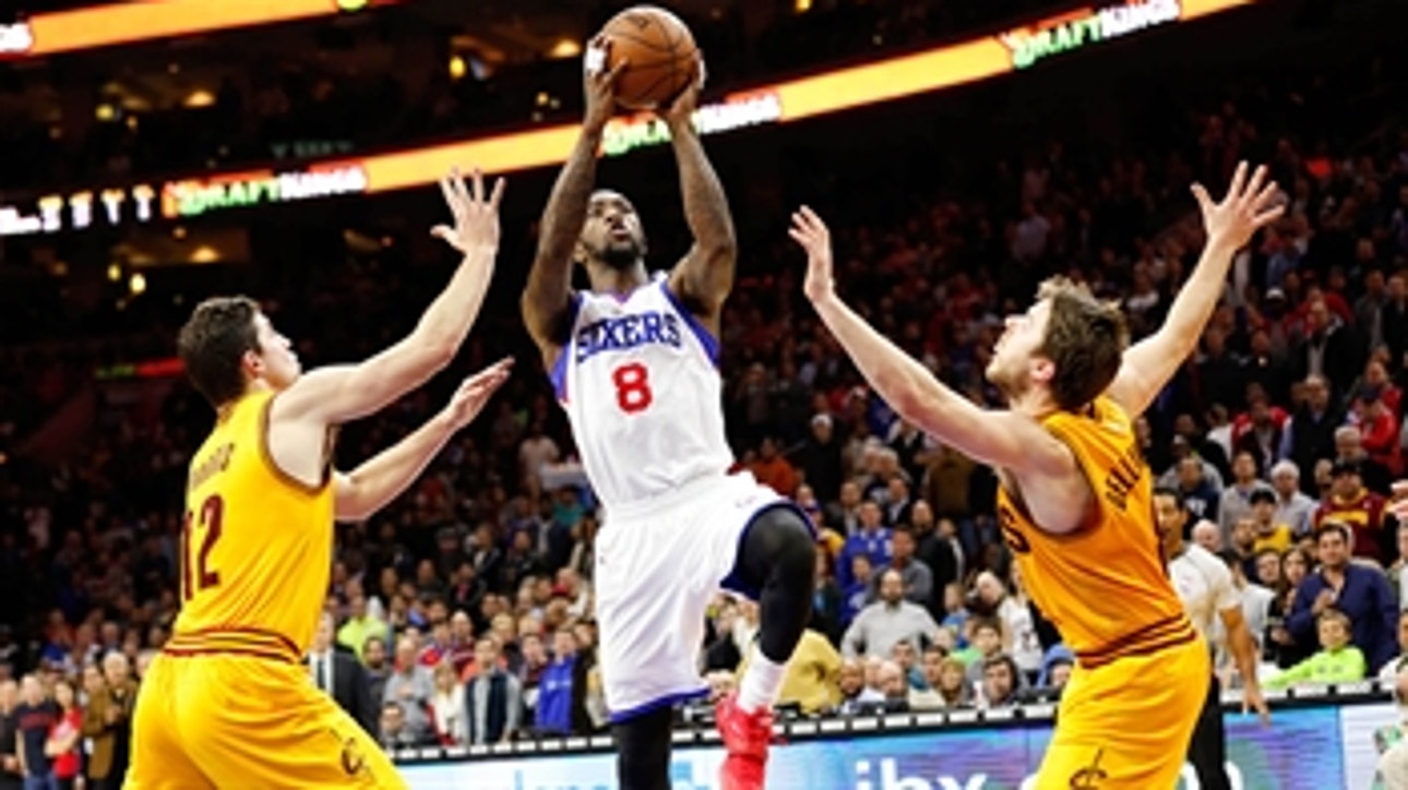 Cavs edged by 76ers, 95-92