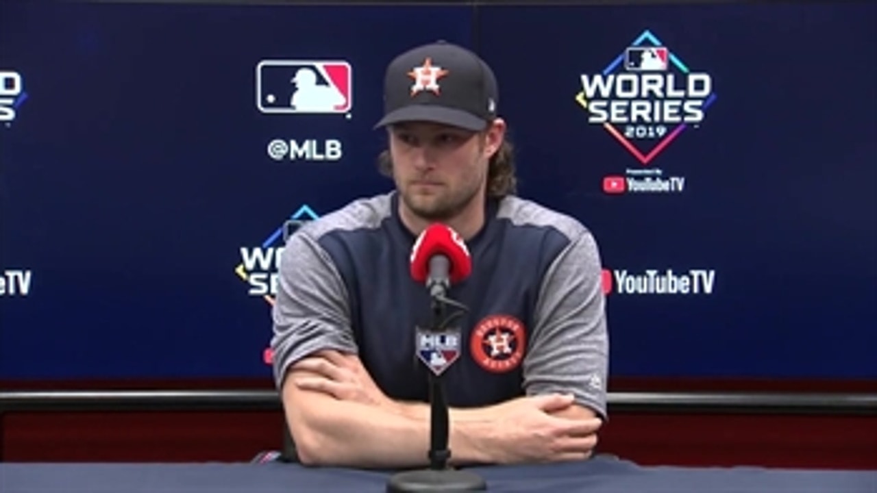 Gerrit Cole full press conference ahead of World Series Game 4