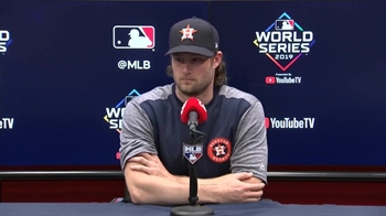 Gerrit Cole full press conference ahead of World Series Game 4
