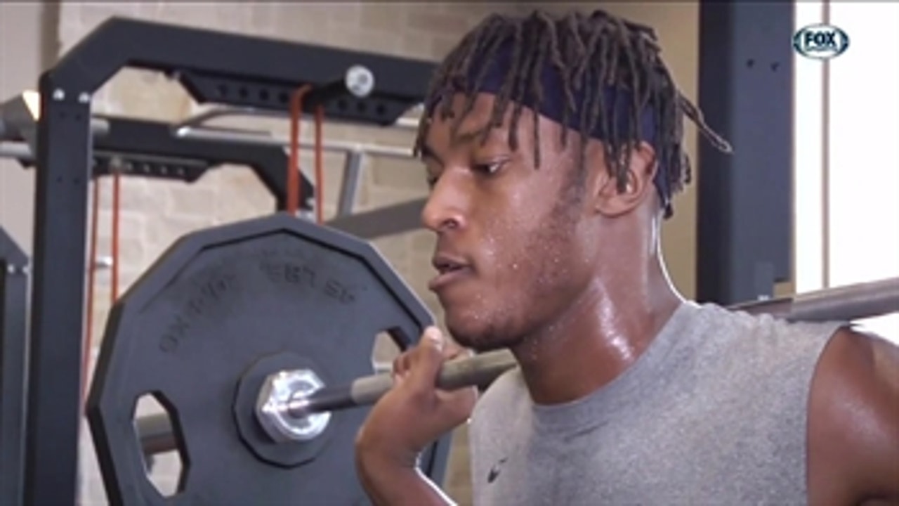 Myles Turner's summer workouts at Athletic Performance Ranch