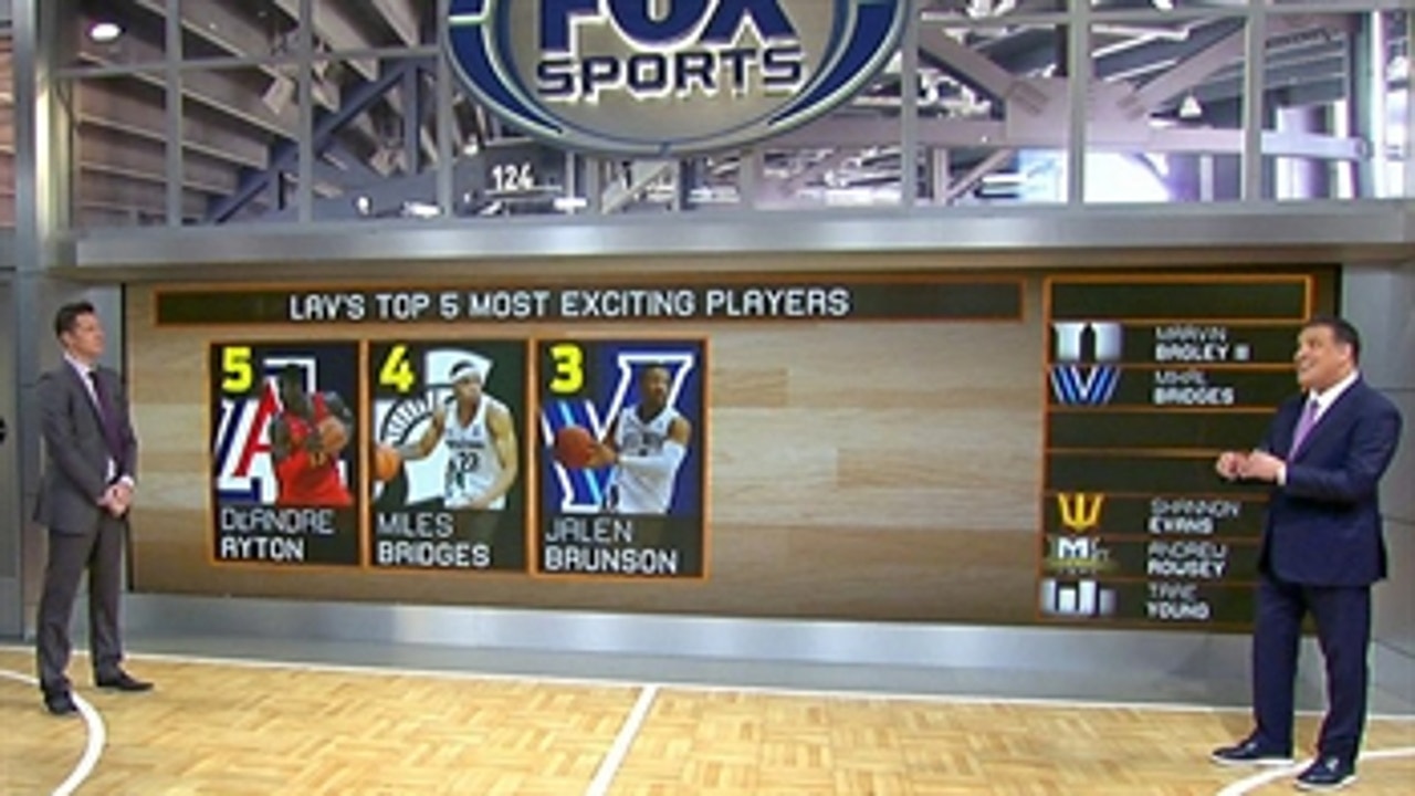 Steve Lavin shares his 5 Most Exciting Players in College Basketball