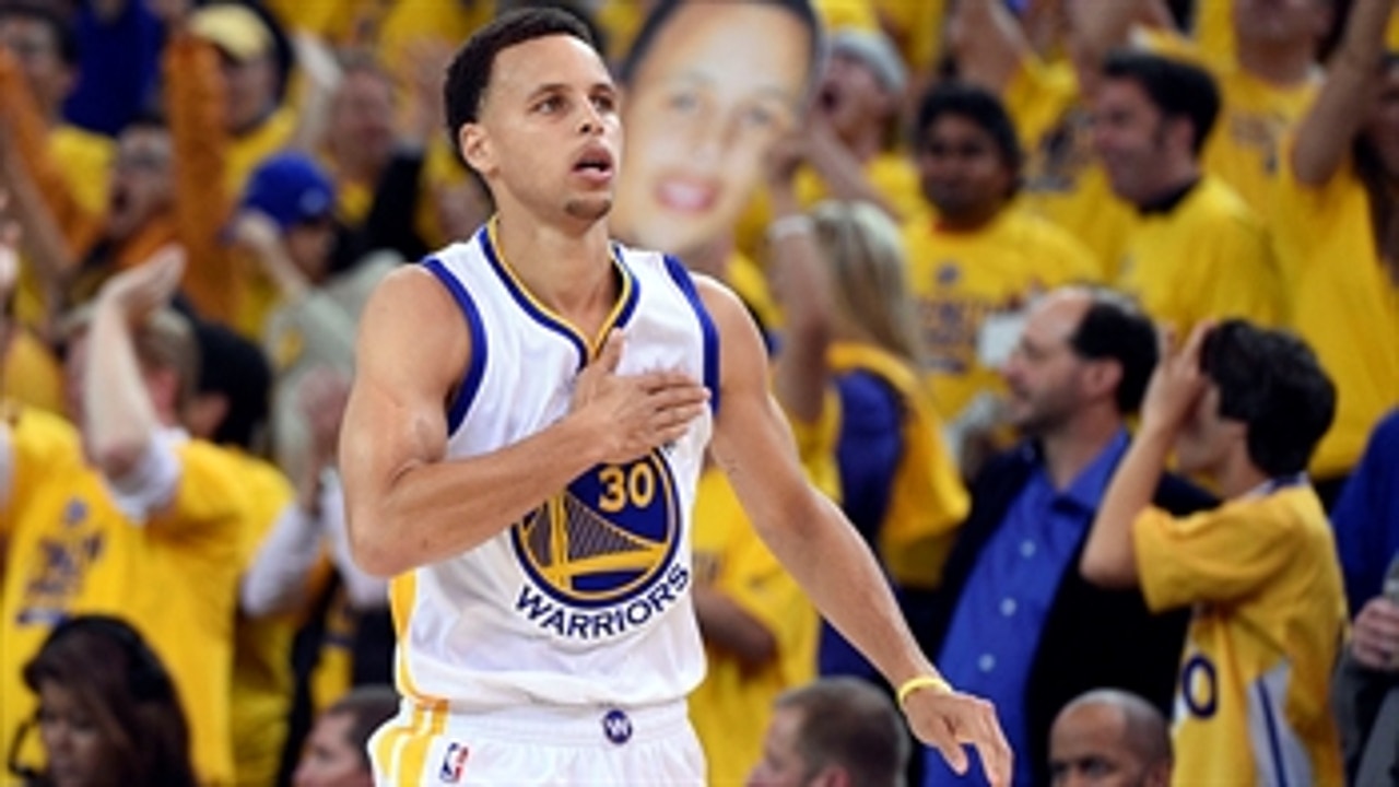 Curry leads Warriors to Game 1 win in OT