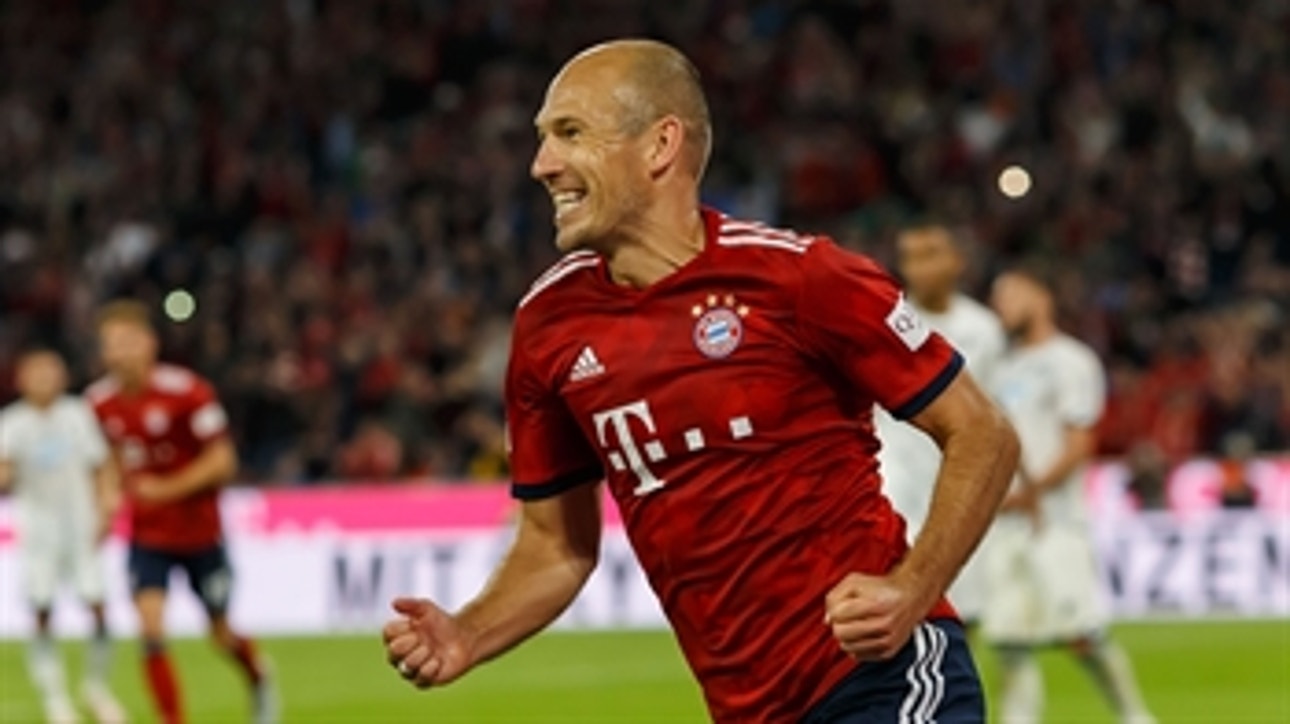 Arjen Robben scores a late goal to close out match vs. 1899 Hoffenheim ' 2018-19 Bundesliga Highlights
