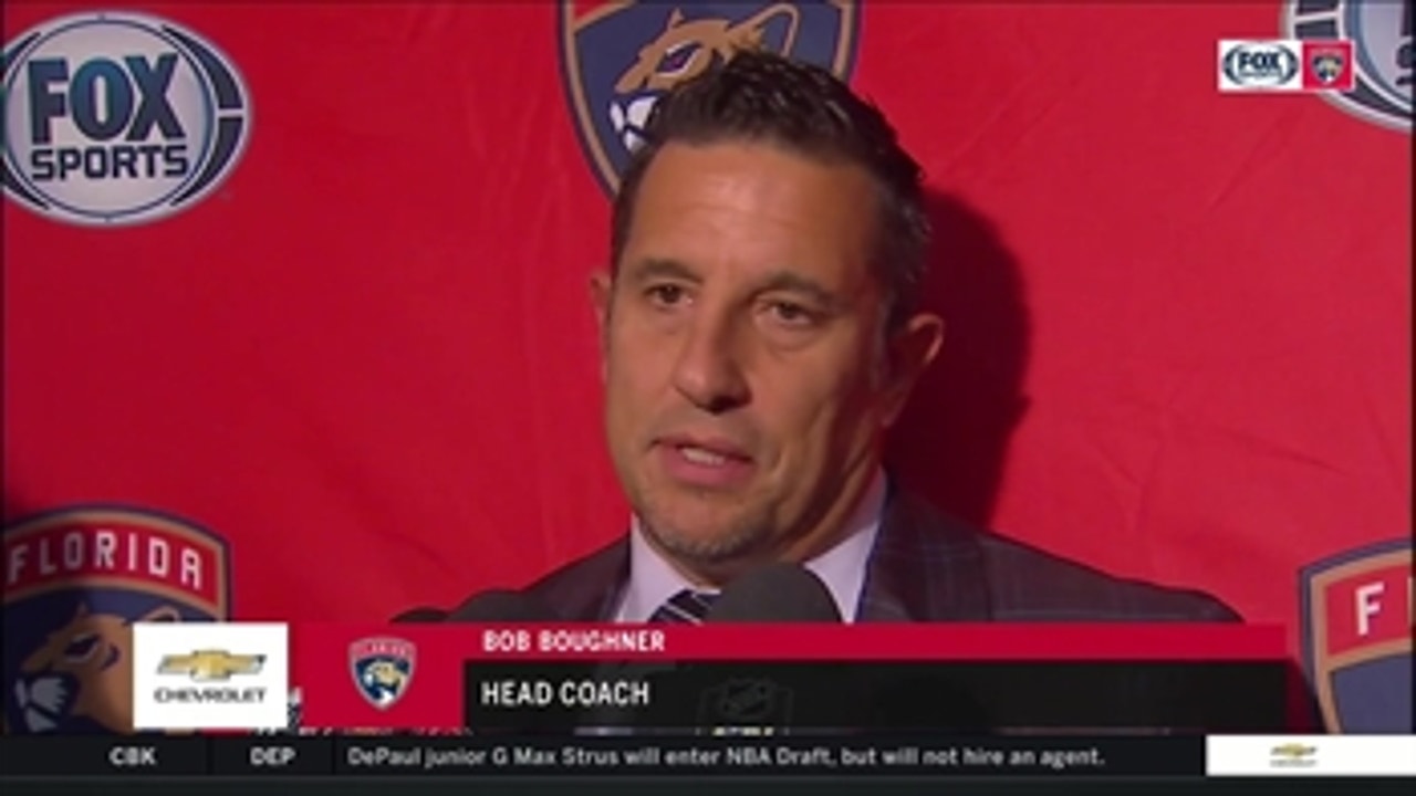 Bob Boughner on loss: 'The 1st period cost us the game'