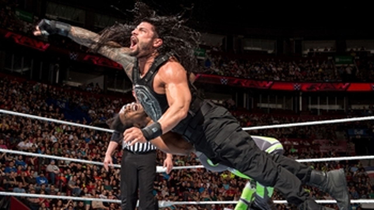 The New Day vs. Roman Reigns & Randy Orton - Handicap Match: Raw, May 4, 2015 (Full Match)