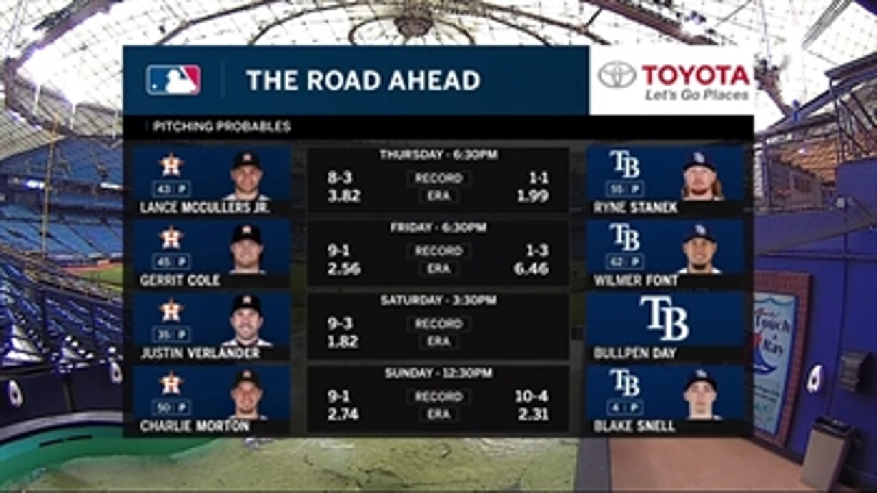 Ryne Stanek opens things up for Rays against Astros
