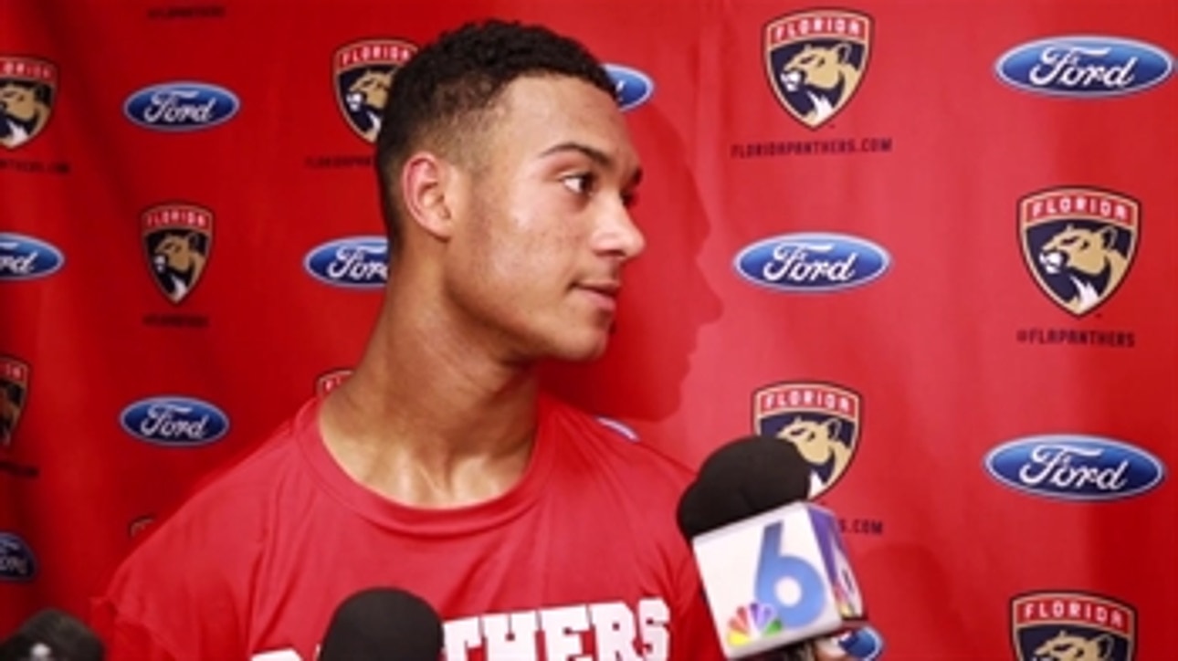 Second-round pick Serron Noel on beginning pro career at Panthers dev camp