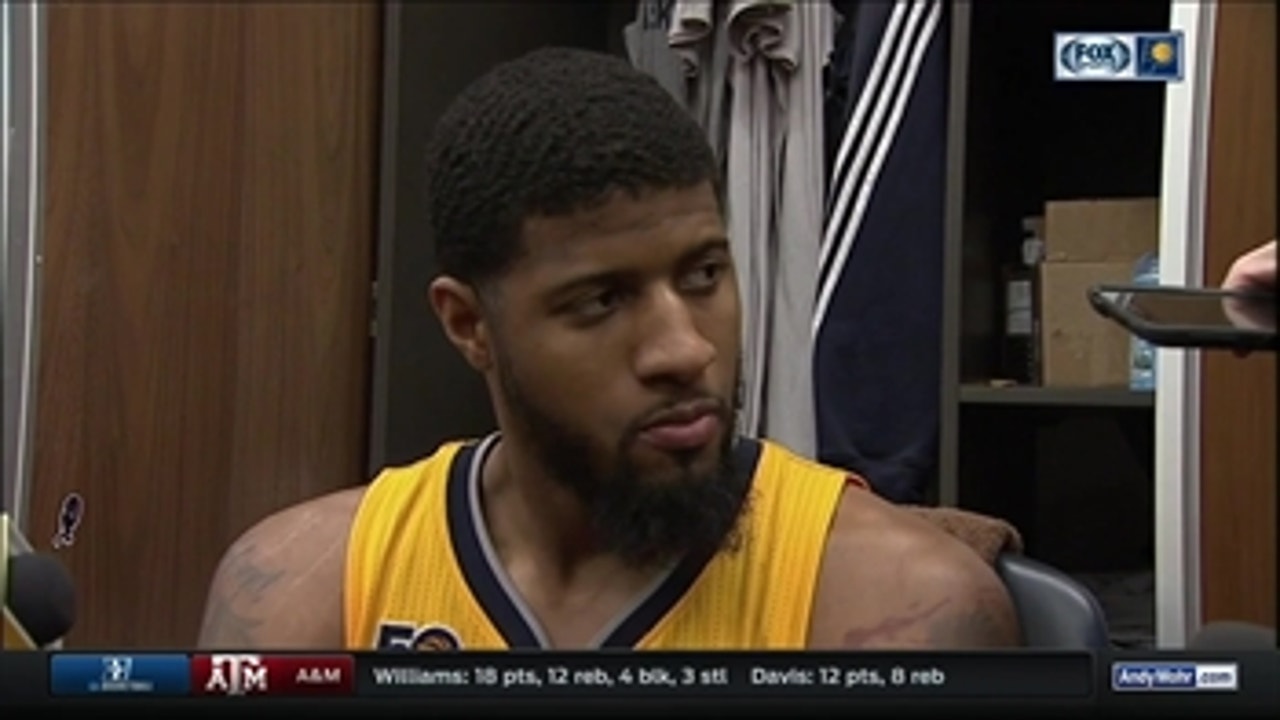 George says Pacers need to finish strong before break