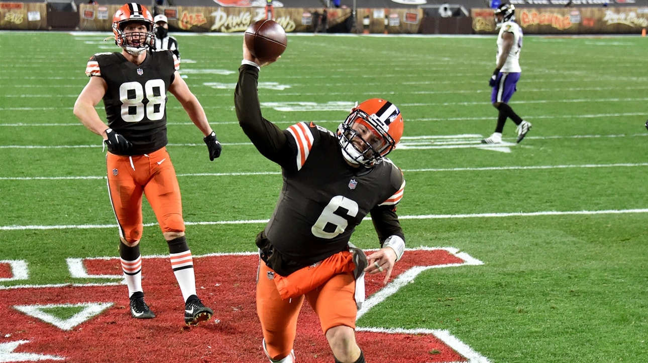 Skip Bayless: Baker Mayfield is now a top 10 QB, he's better without Odell Beckham Jr. | UNDISPUTED