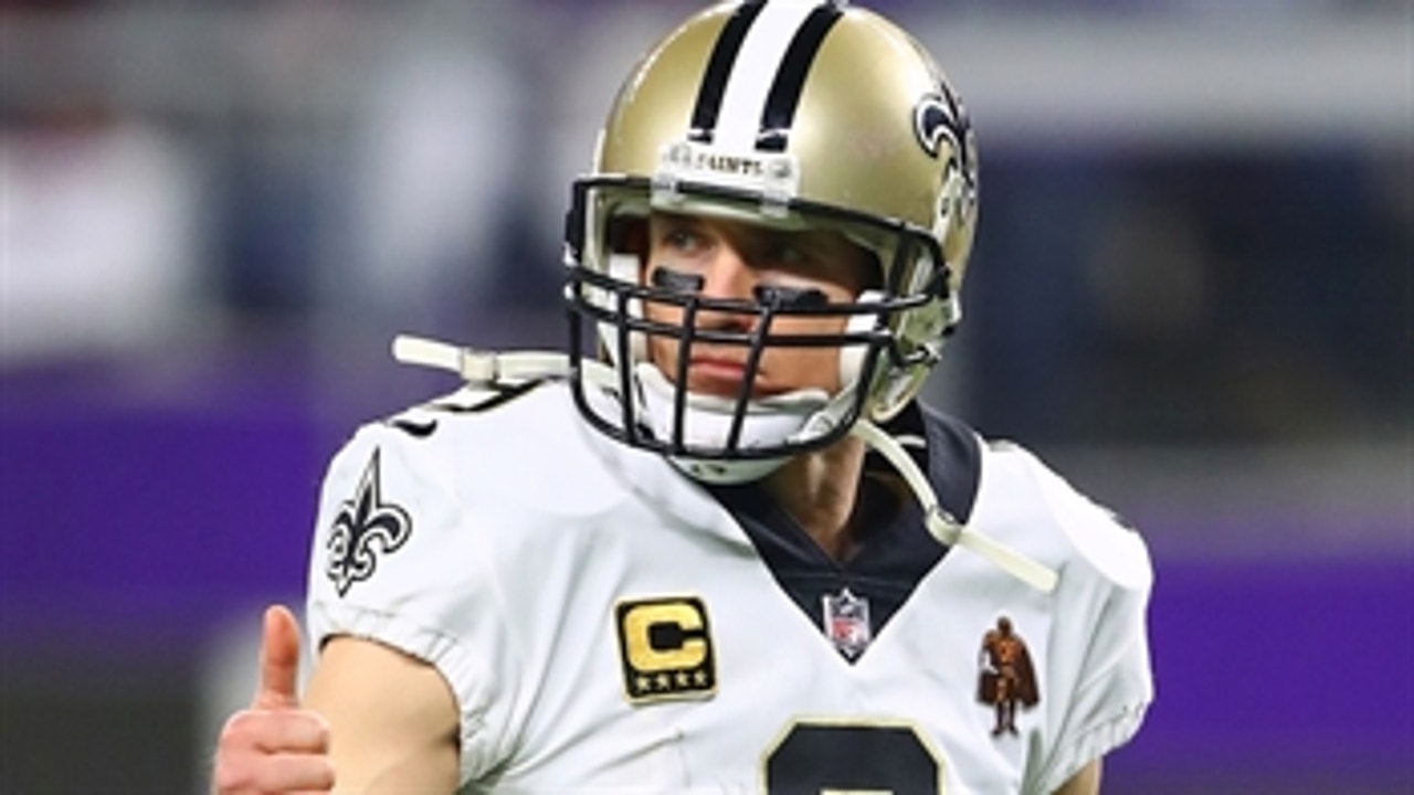 Colin Cowherd: 'Drew Brees was robbed of a conversation of his greatness'