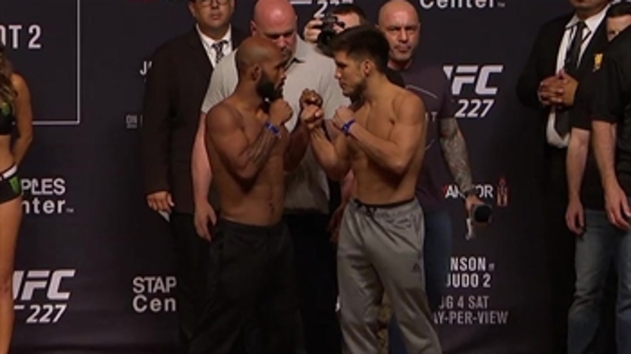 Demetrious Johnson vs Henry Cejudo ' WEIGH INS ' UFC 227