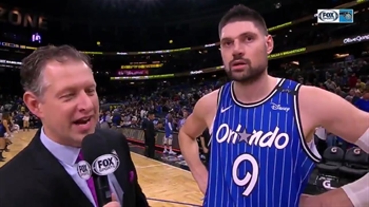 Nikola Vucevic on Magic overcoming a slow start to finish strong against Rockets