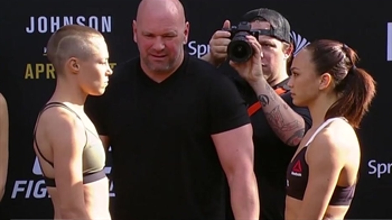 Rose Namajunas vs. Michelle Waterson ' Weigh-In ' UFC ON FOX