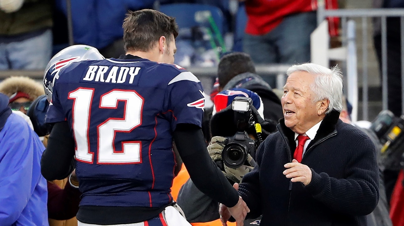 Shannon Sharpe isn't surprised Robert Kraft is vocal about wanting Tom Brady back with the Patriots