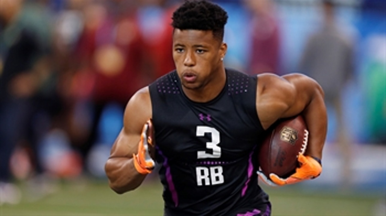 Colin Cowherd on reports Cleveland could select Saquon Barkley with the No. 1 overall pick in the 2018 NFL Draft
