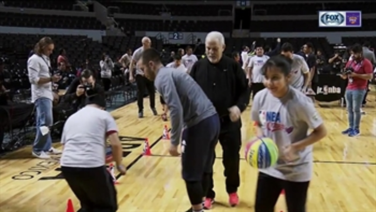 Suns put on NBA Cares clinic in Mexico City