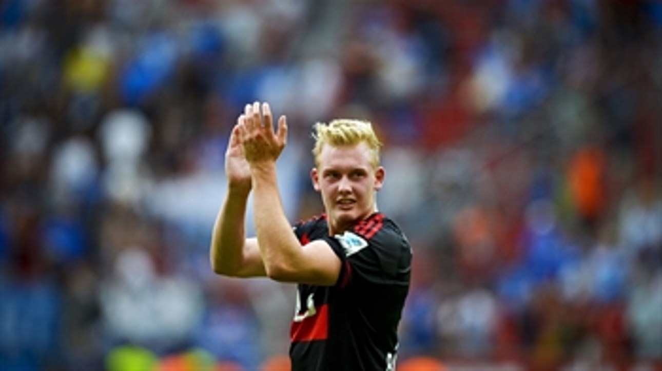 Brandt curls in a beauty for Bayer Leverkusen - 2015-16 Bundesliga Highlights