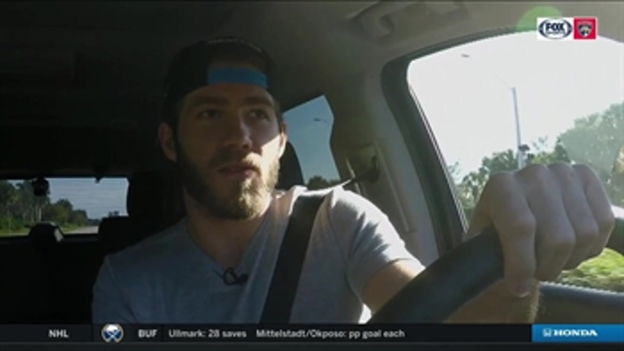 Mike Hoffman on his NHL journey, interests off the ice