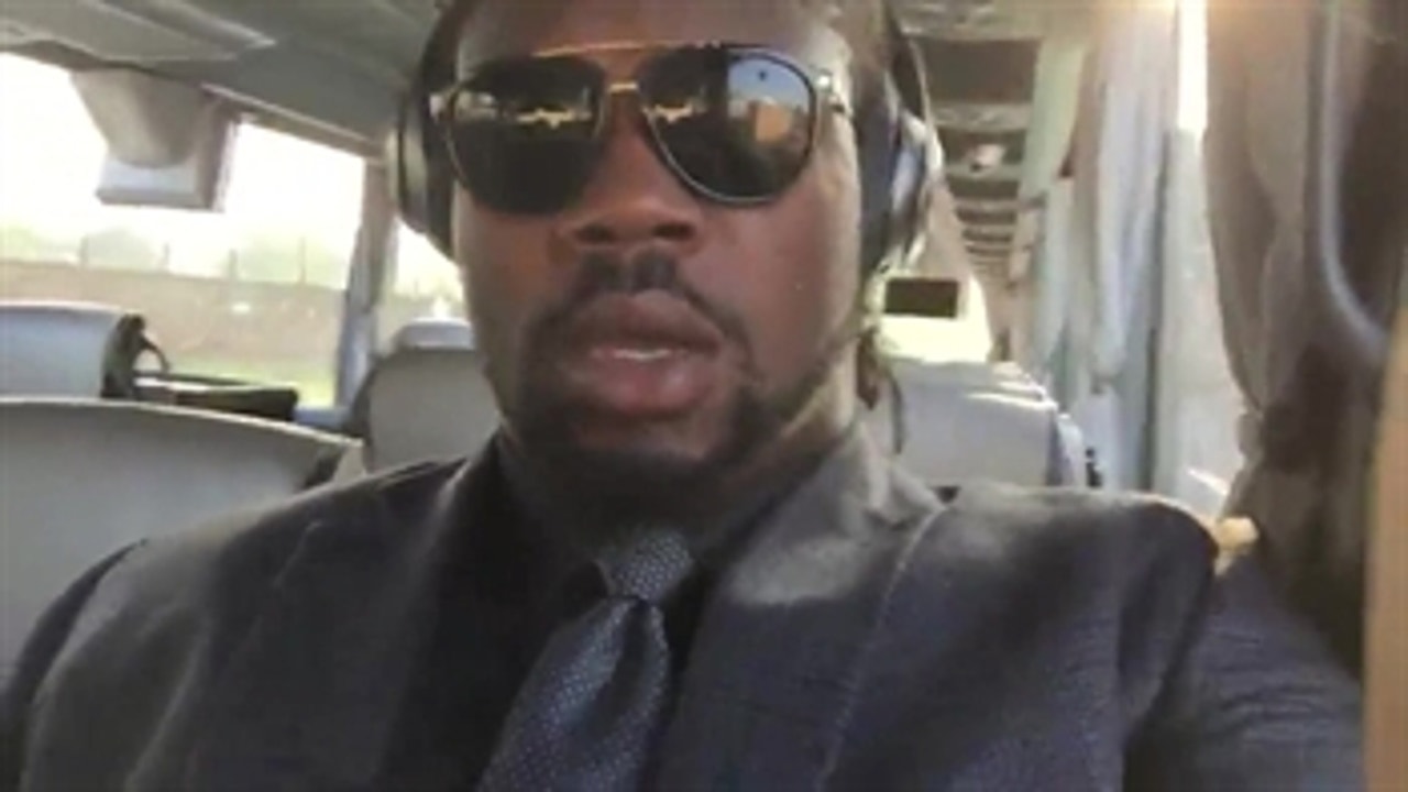 JETS DL Damon Harrison is on the Early bus headed to Wembley - PROcast