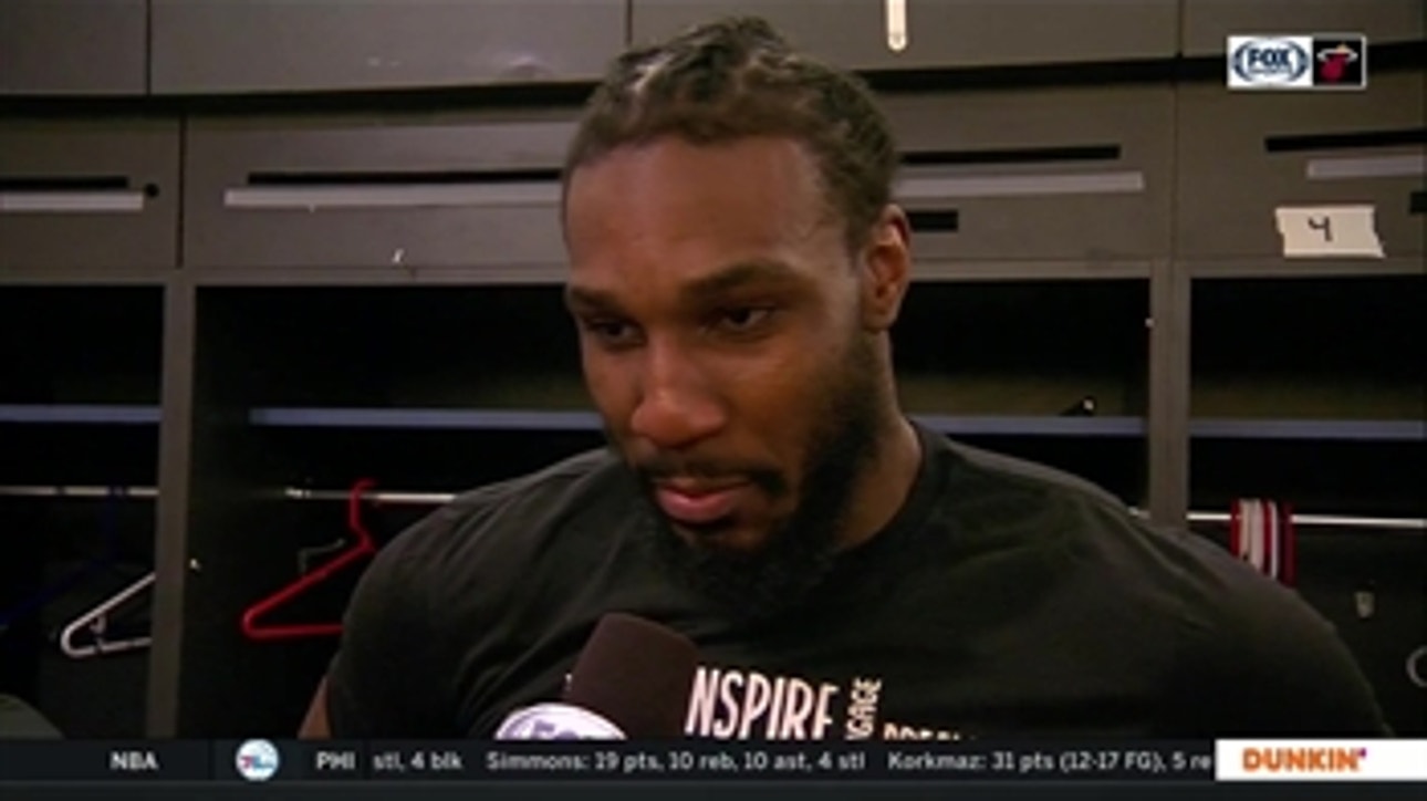 Jae Crowder on his Miami Heat debut