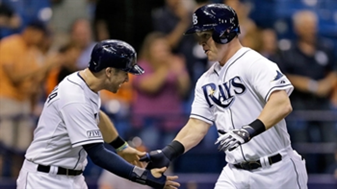 Sands' 1st homer since 2011 seals win for Rays