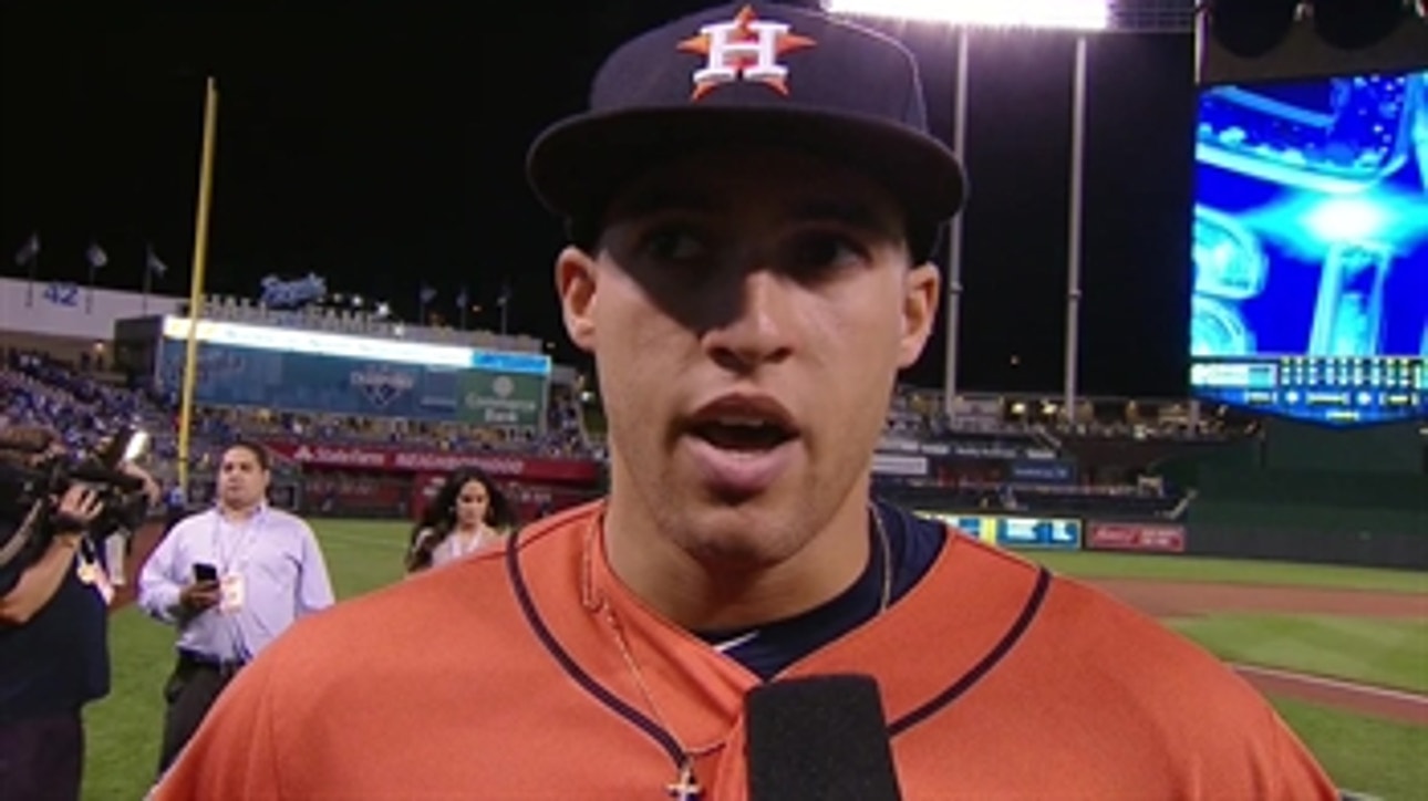 George Springer's home run gave the Astros momentum