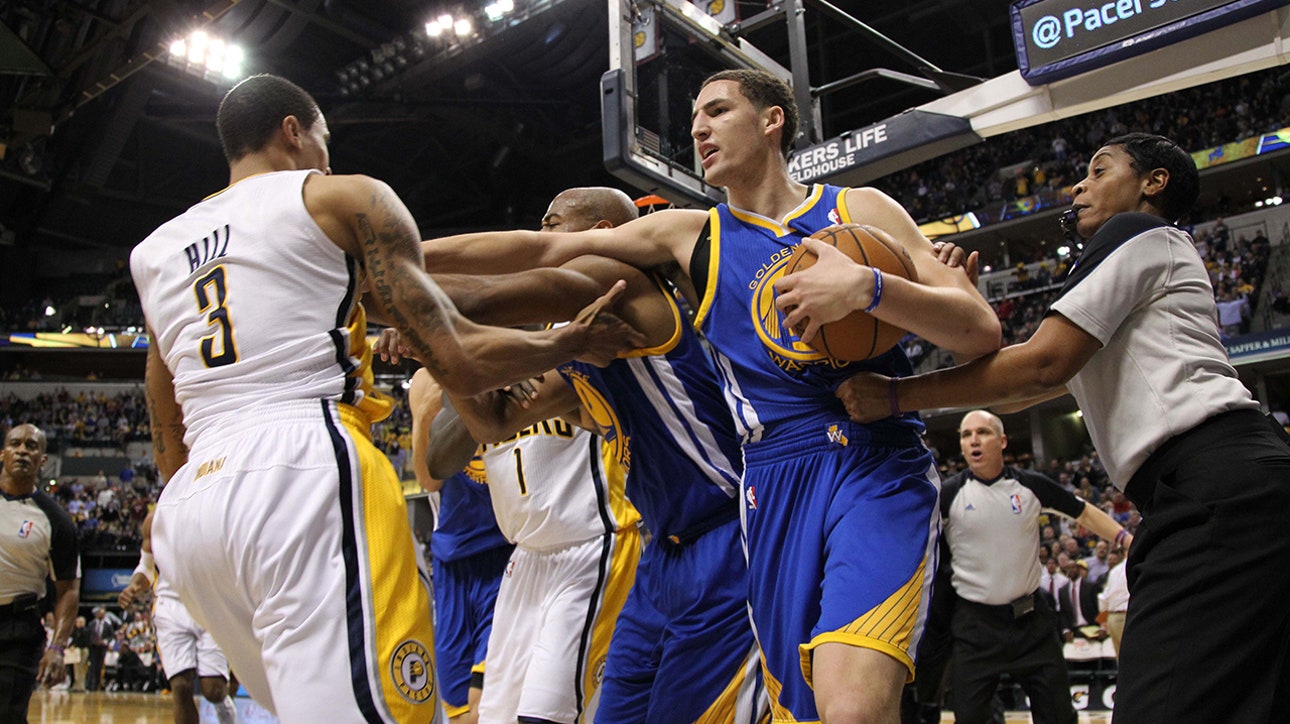 Tempers flare as Pacers top Warriors