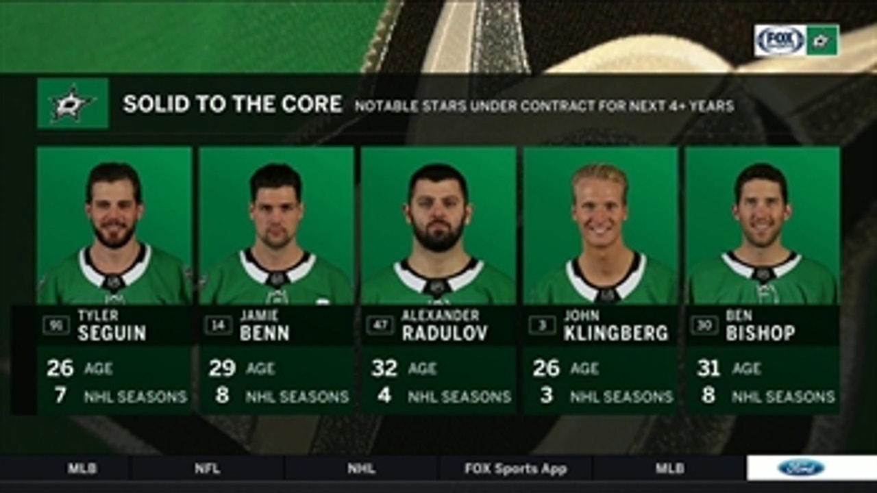 A Solid Dallas Stars Core is in place ' Stars Live Opening NIght