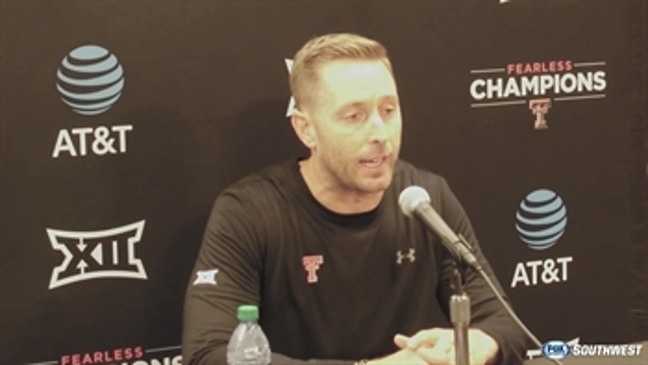 Kingsbury proud of defensive effort in Texas Tech's win at TCU