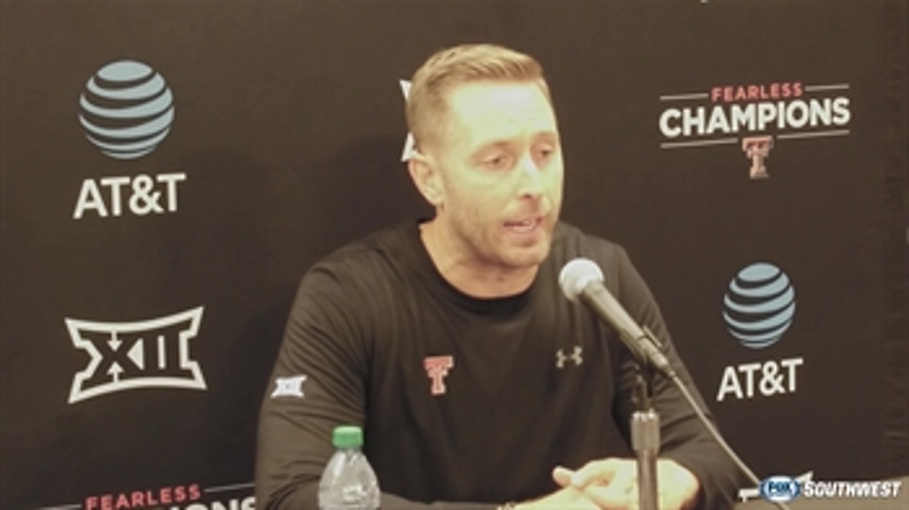 Kingsbury proud of defensive effort in Texas Tech's win at TCU
