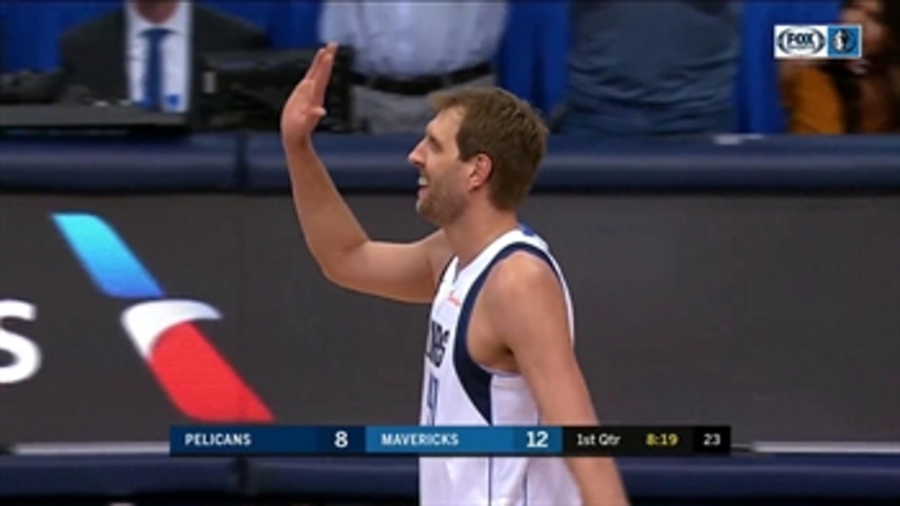 HIGHLIGHTS: Dallas Shows Dirk Nowitzki Love for 31,420 points scored