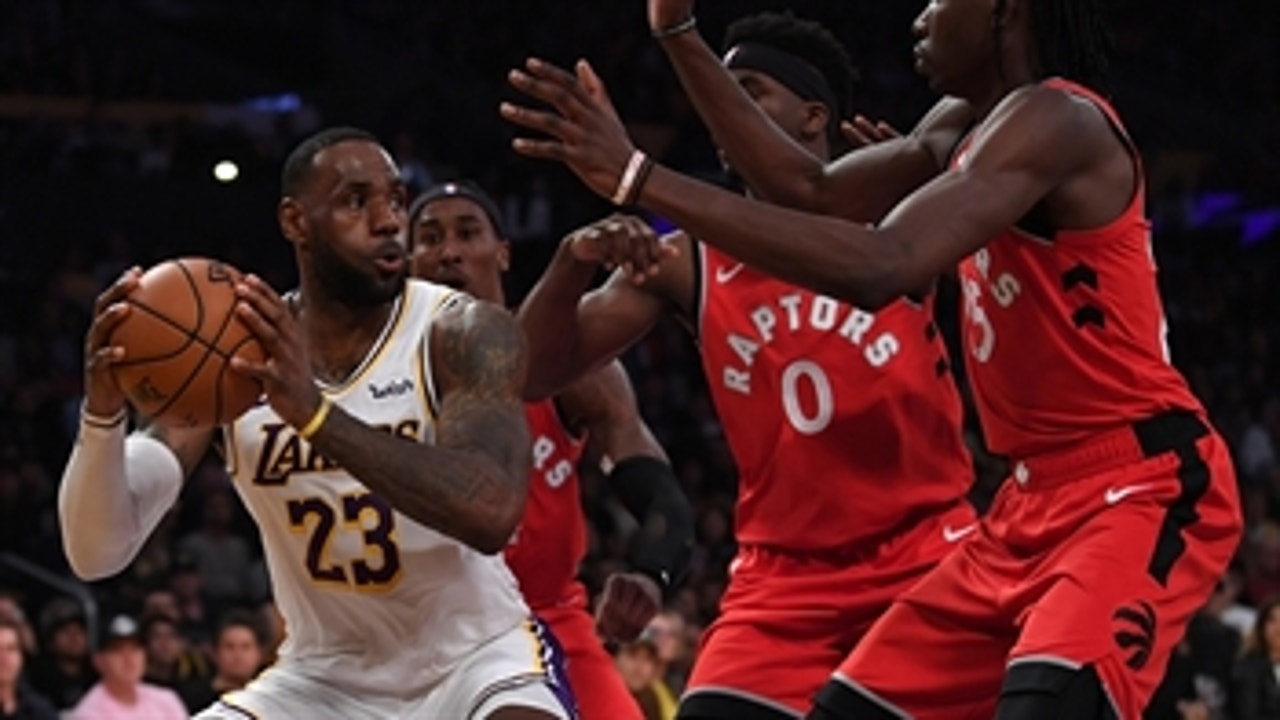 Shannon Sharpe: Lakers can blame loss to Raptors on LeBron's passiveness on offense