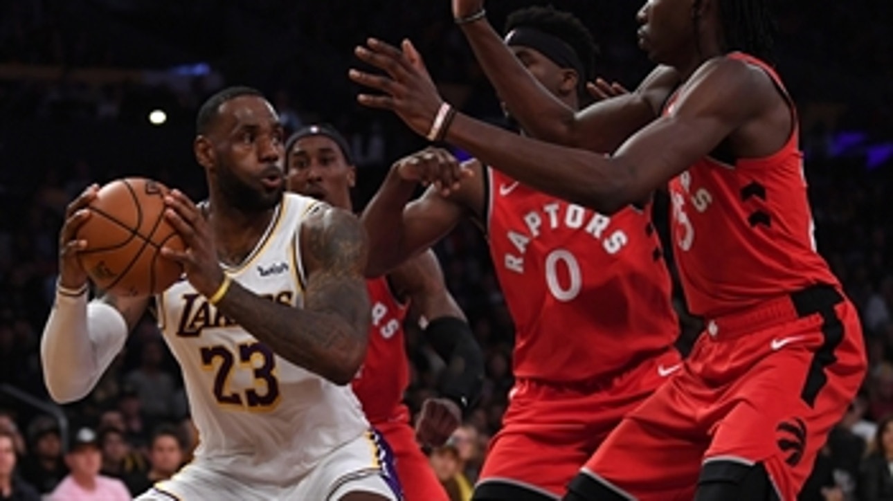 Shannon Sharpe: Lakers can blame loss to Raptors on LeBron's passiveness on offense