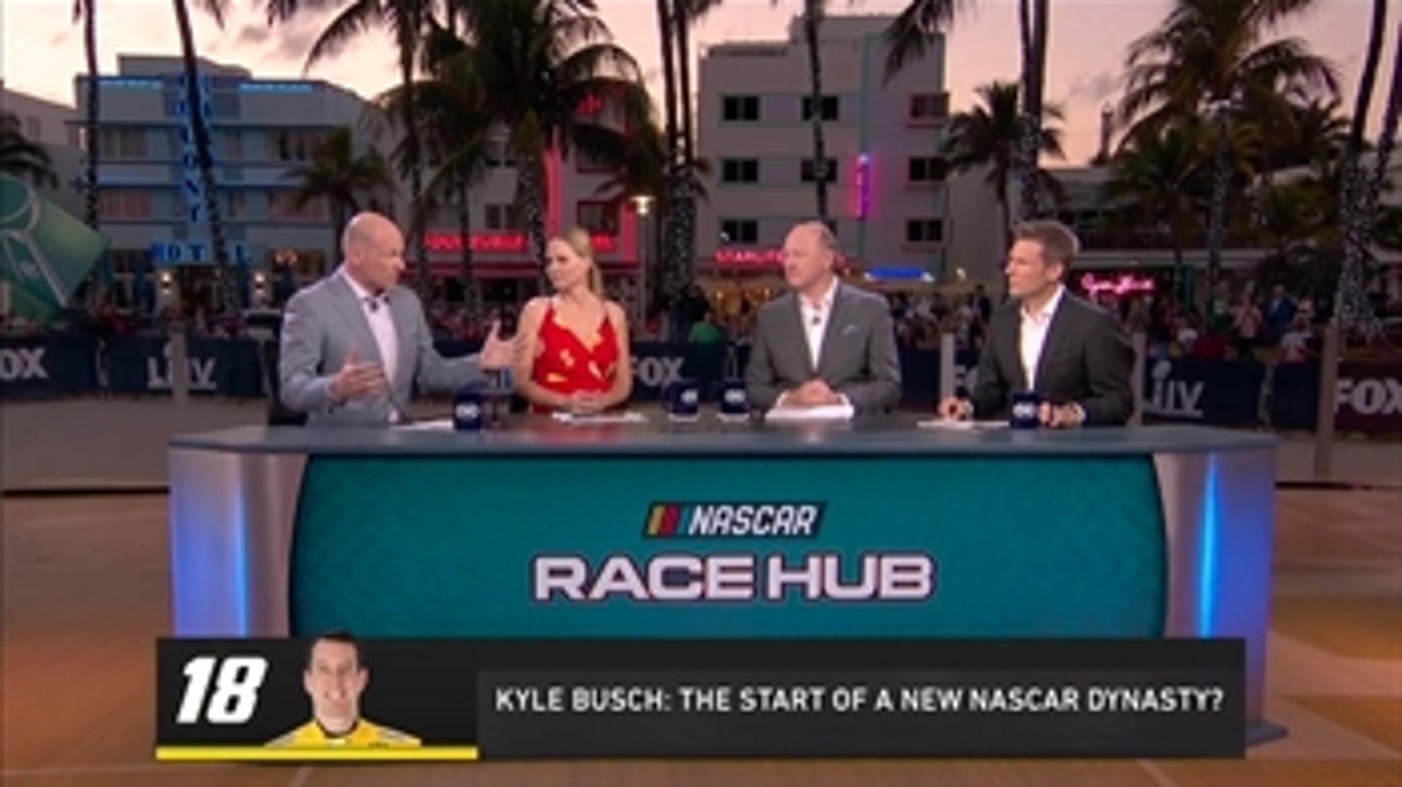 NASCAR Race Hub crew debates whether Kyle Busch is starting a dynasty