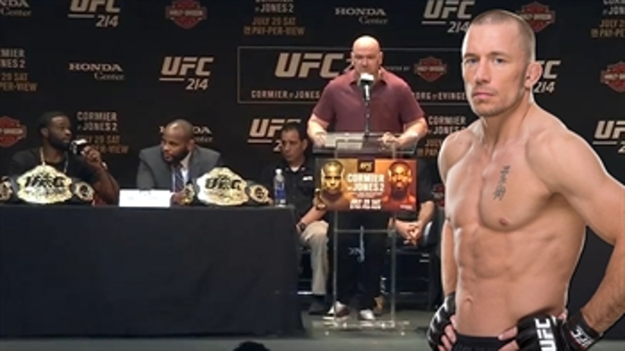 Dana White announces who GSP's next opponent will be