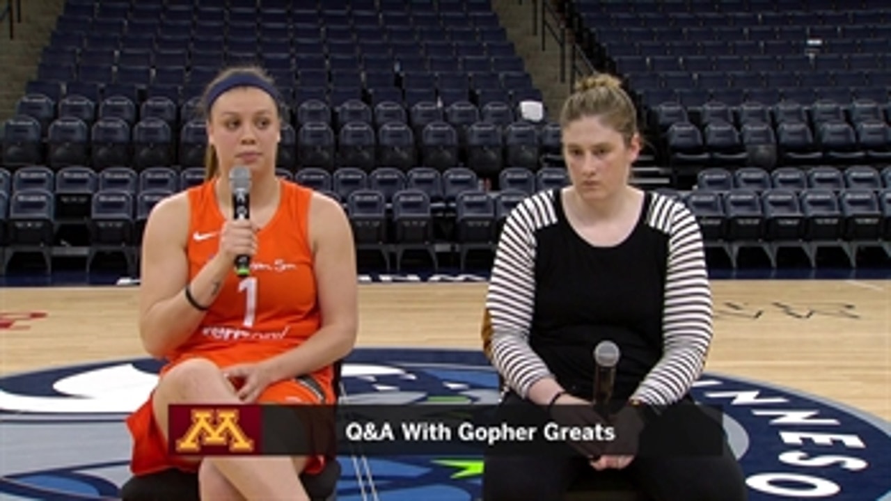 Gopher Greats Q&A with Lindsay Whalen and Rachel Banham