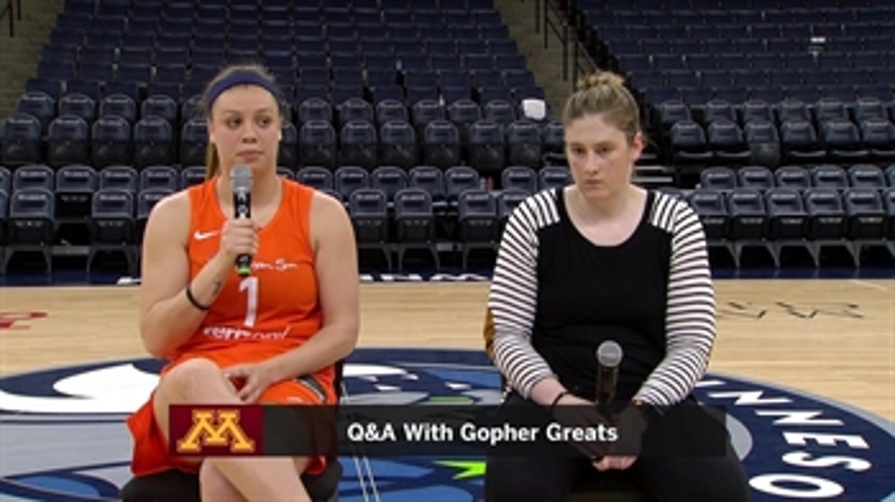 Gopher Greats Q&A with Lindsay Whalen and Rachel Banham