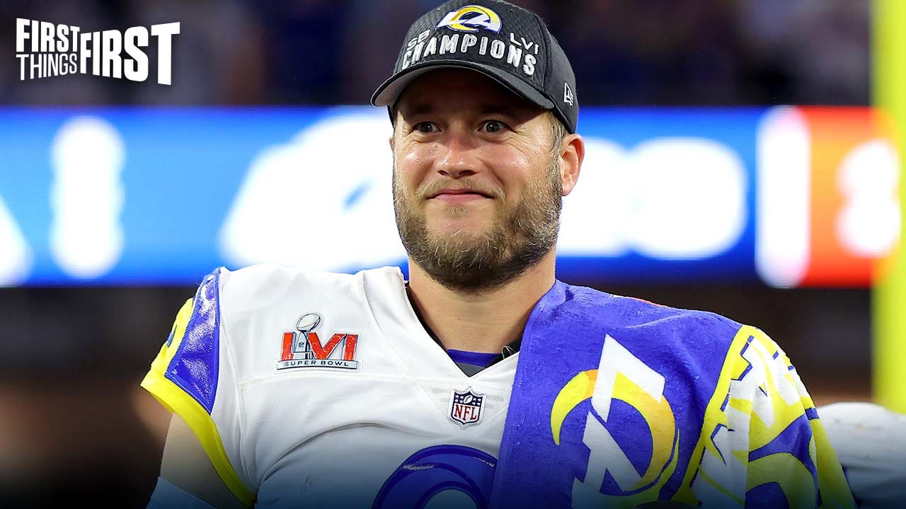 Nick Wright: Matthew Stafford hasn't earned a Hall of Fame spot, despite the Super Bowl LVI win I FIRST THINGS FIRST
