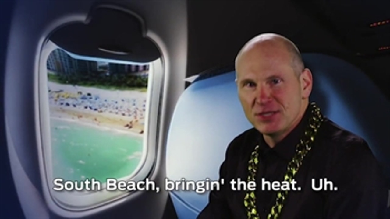 Adam Alexander does his version of Will Smith's "Miami" ' NASCAR on FOX