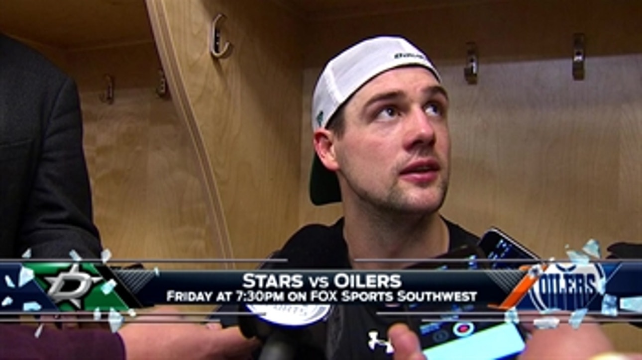 Jamie Benn: 'Night to come in here and grind one out'