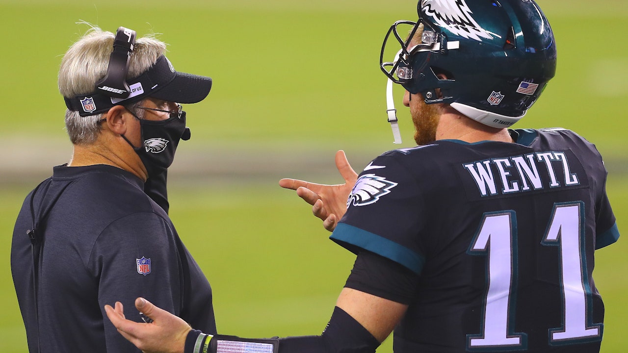 Nick Wright: Eagles should trade Wentz to Colts, talks LeBron & Kyrie duo | THE HERD