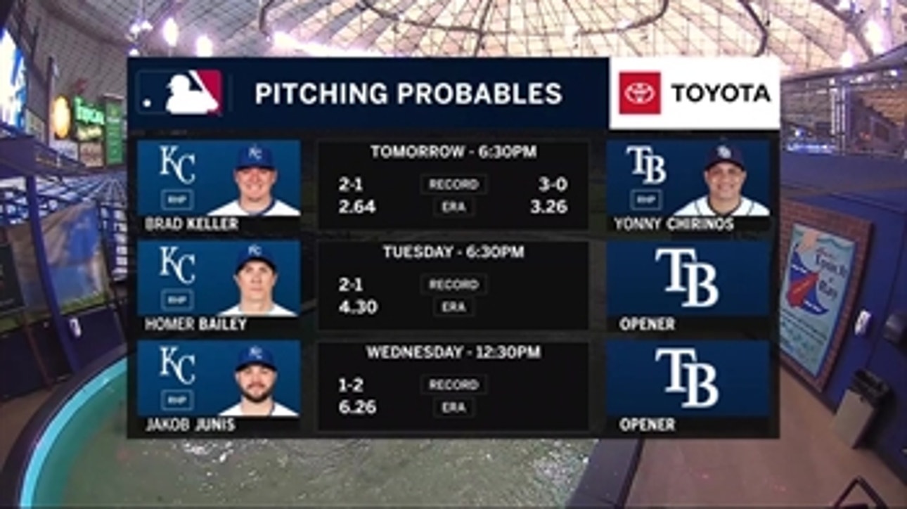 Rays look to rebound against visiting Royals