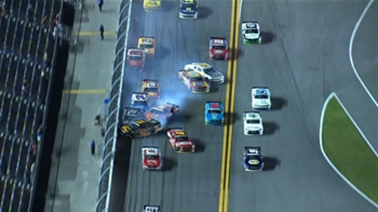 NXS: The Big One Comes Late in The Race - Daytona 2015