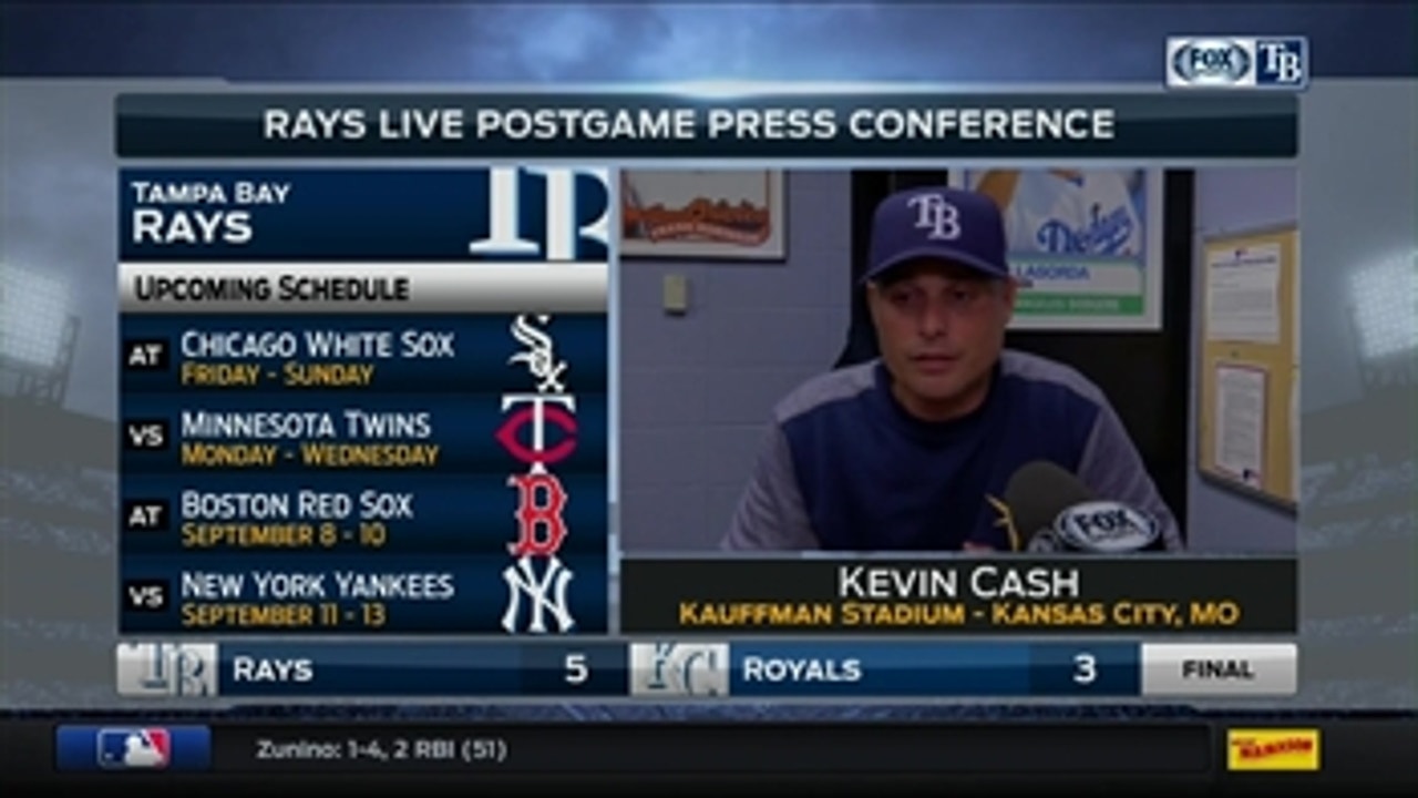 Kevin Cash says Steve Cishek was the MVP of the game
